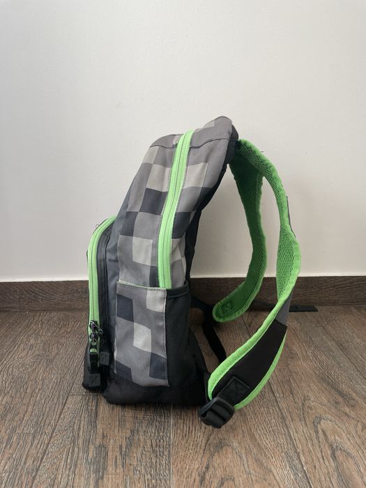 Plecak Minecraft jednokomorowy z kieszenią