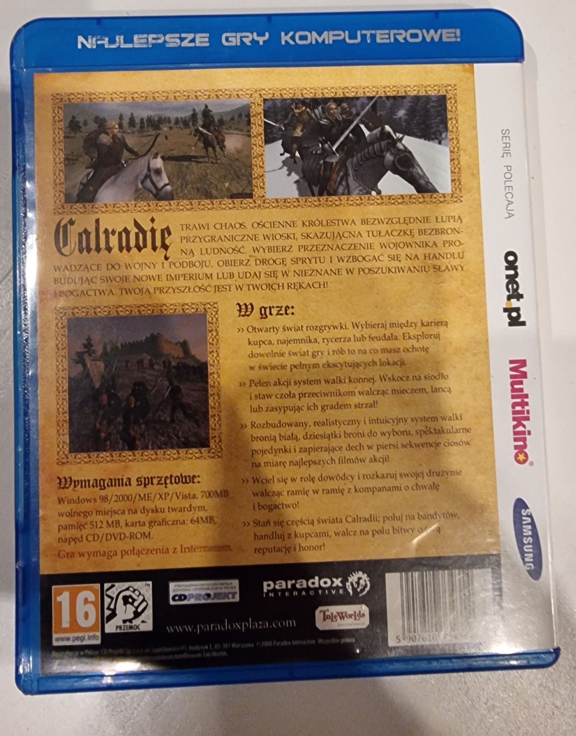 Mount & Blade gra instalowana, nie potrzeba Internetu