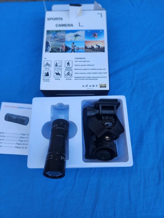 Câmaras desportivas para bicicletas pesca etc.