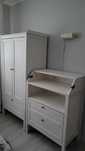 Szafa + komoda z przewijakiem Sundvik (Ikea)