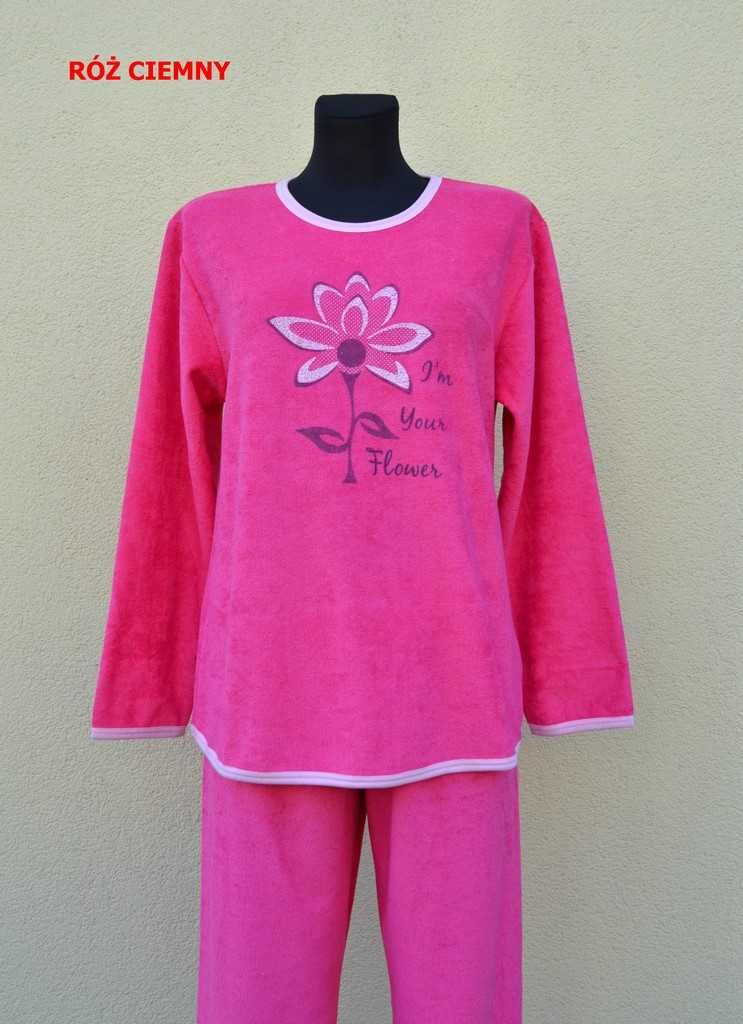 Piżama damska frotte roz.L