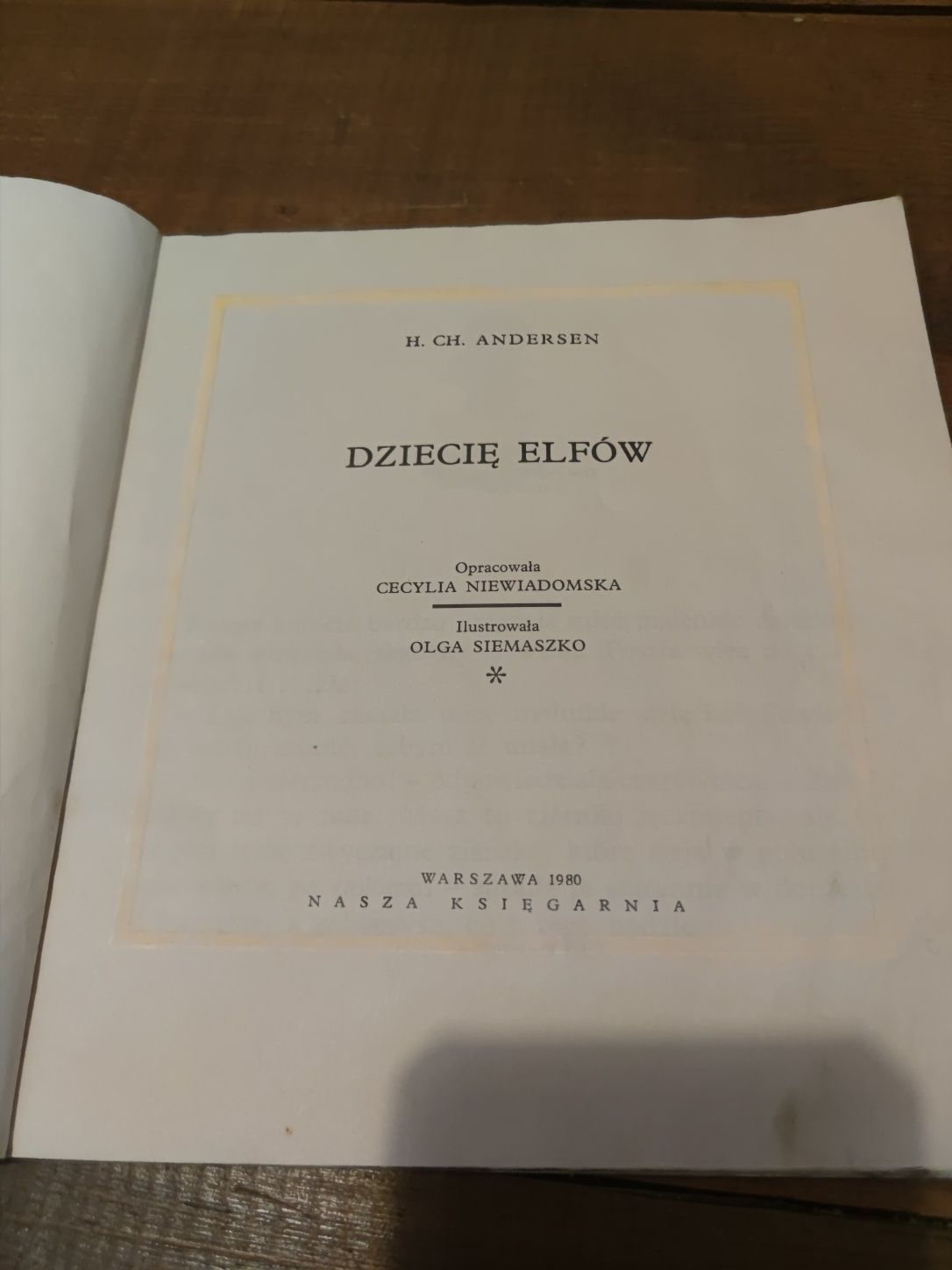 Dziecię Elfów Andersena
