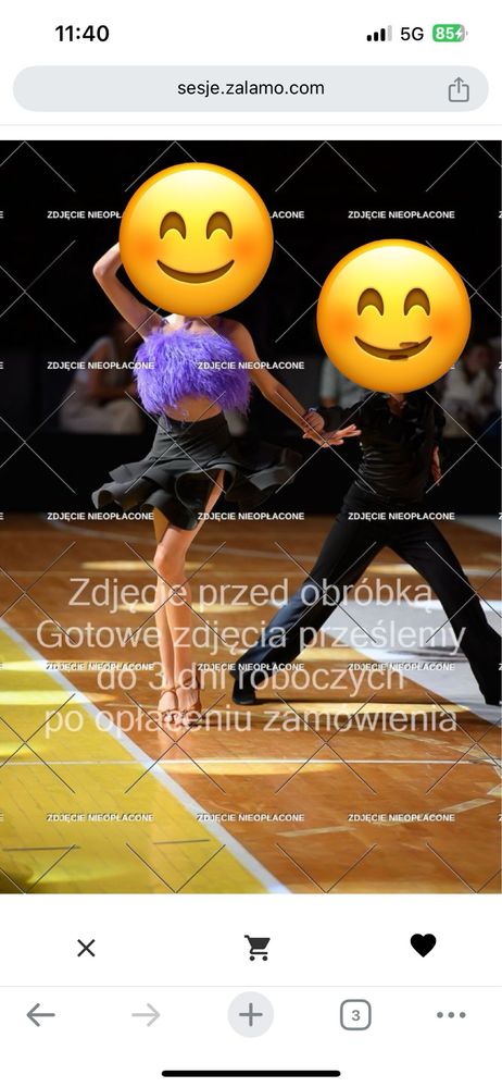 Sukienka turniejowa do LA