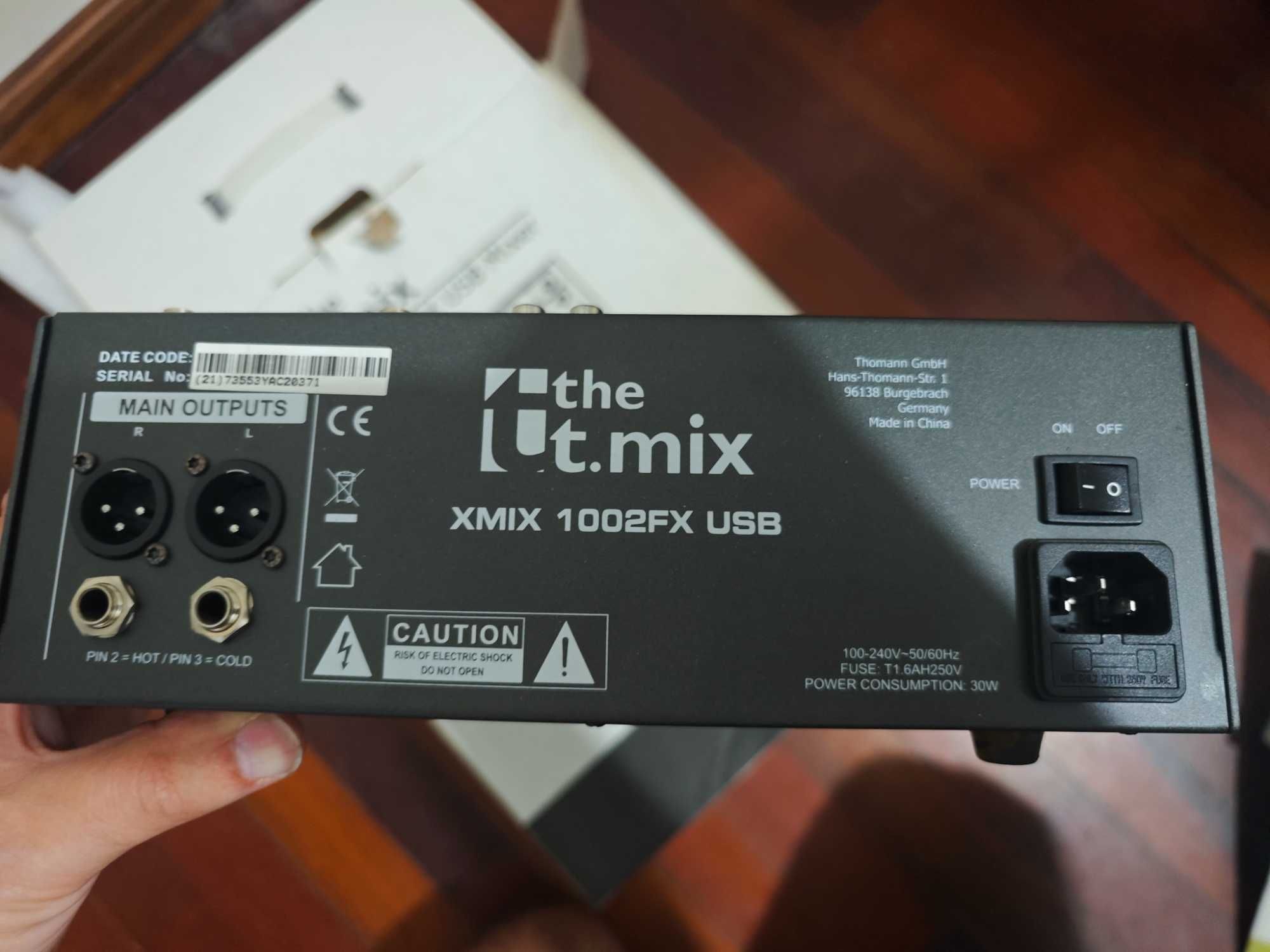 Mesa mistura the t.mix xmix 1002 FX USB
