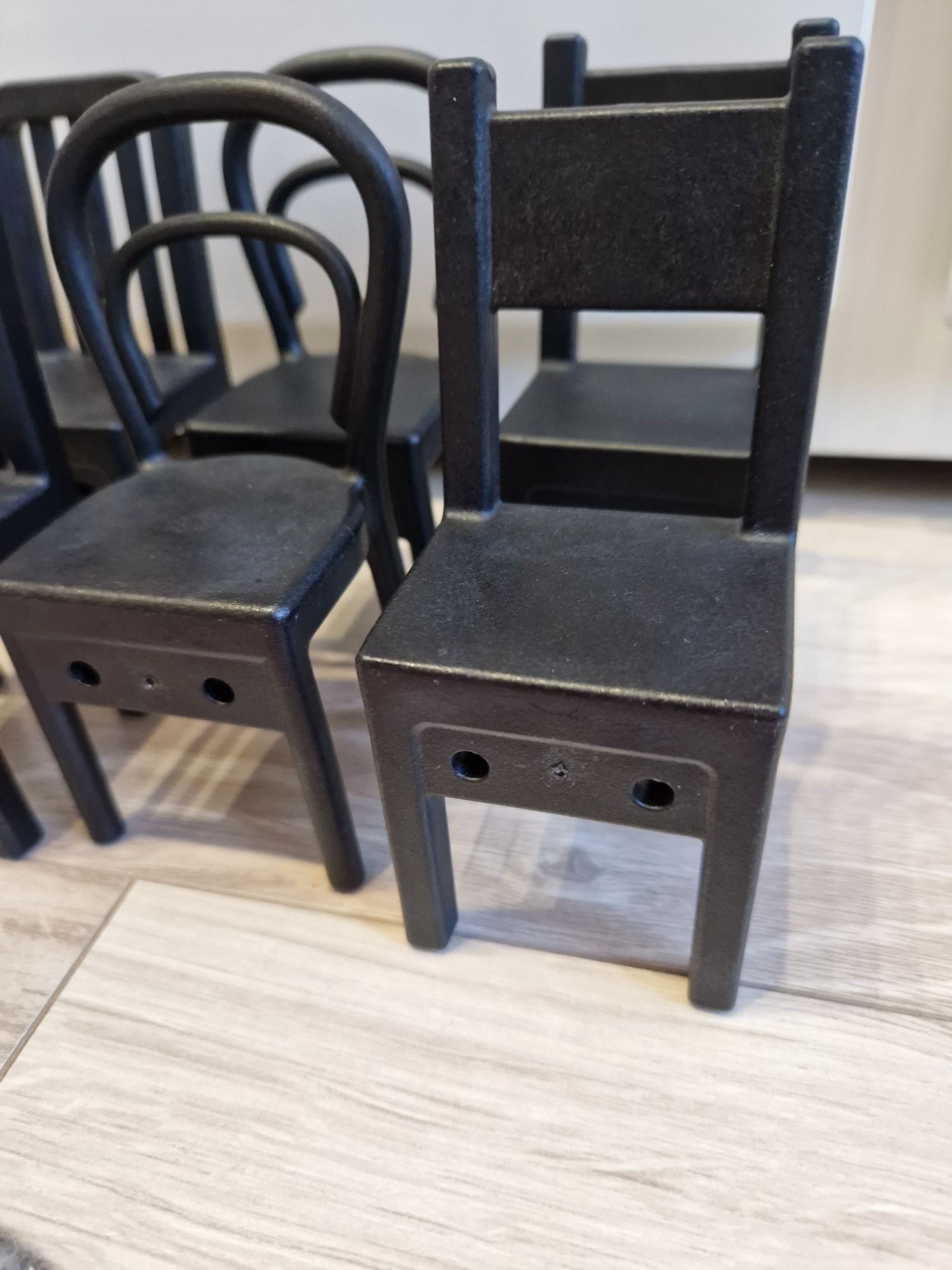 Fjantig ikea krzesełka krzesła wieszak czarne