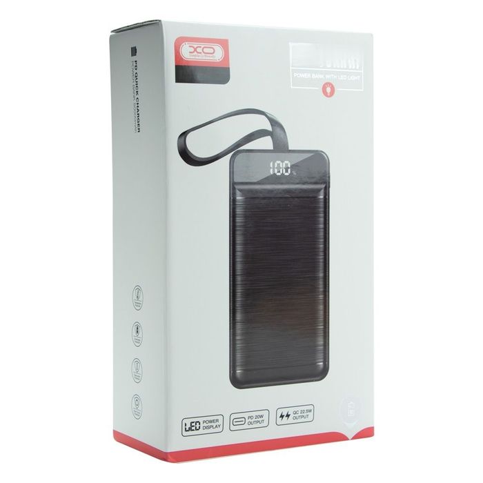 Power bank XO 80000 швидка зарядка павер банк быстрая зарядка 22.5W