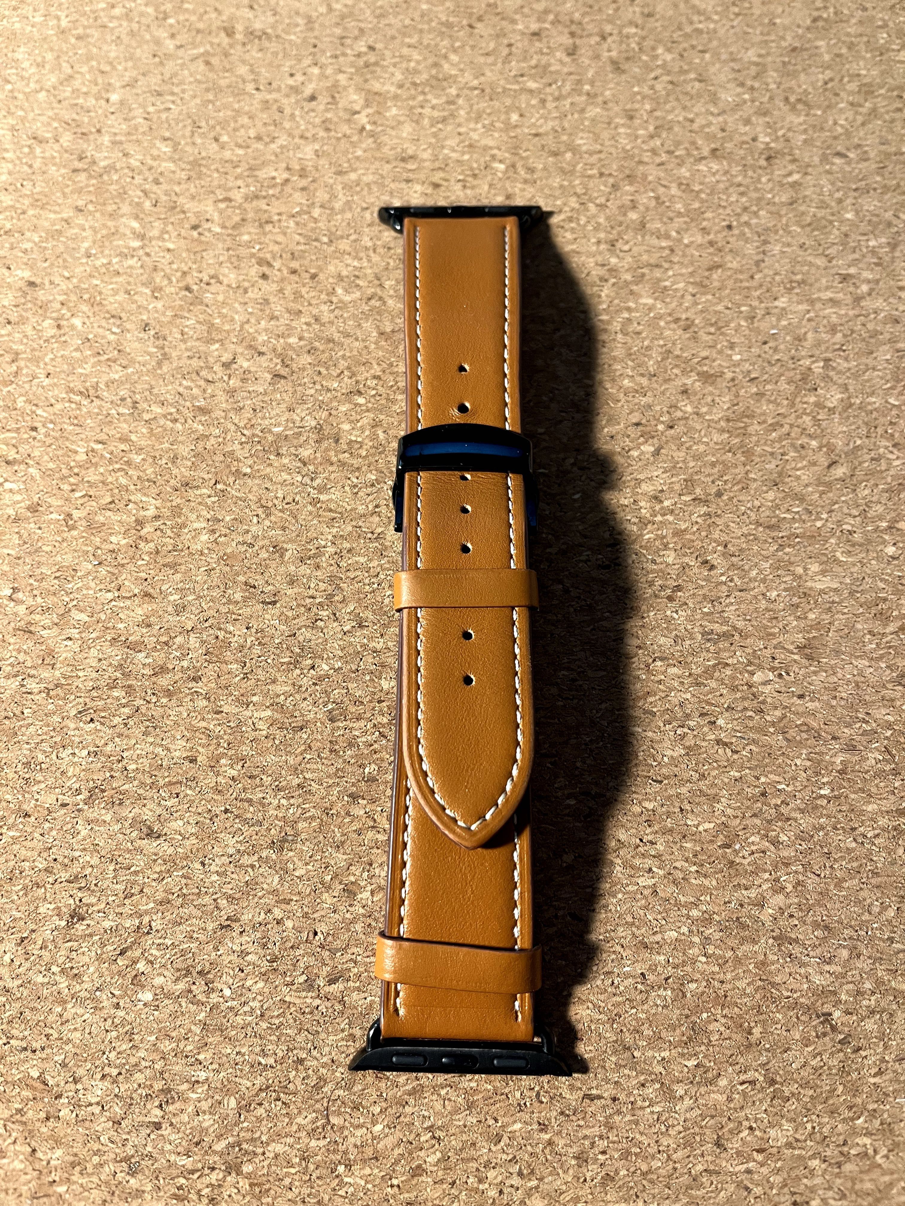 Opaska Leather Butterfly Apple Watch 38mm / 40mm / 41 mm (używana)