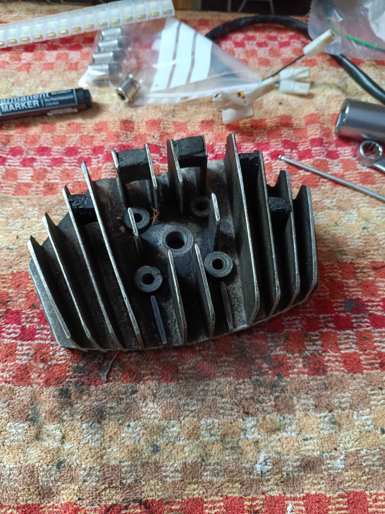 Cilindro + cabeça motor casal 2v