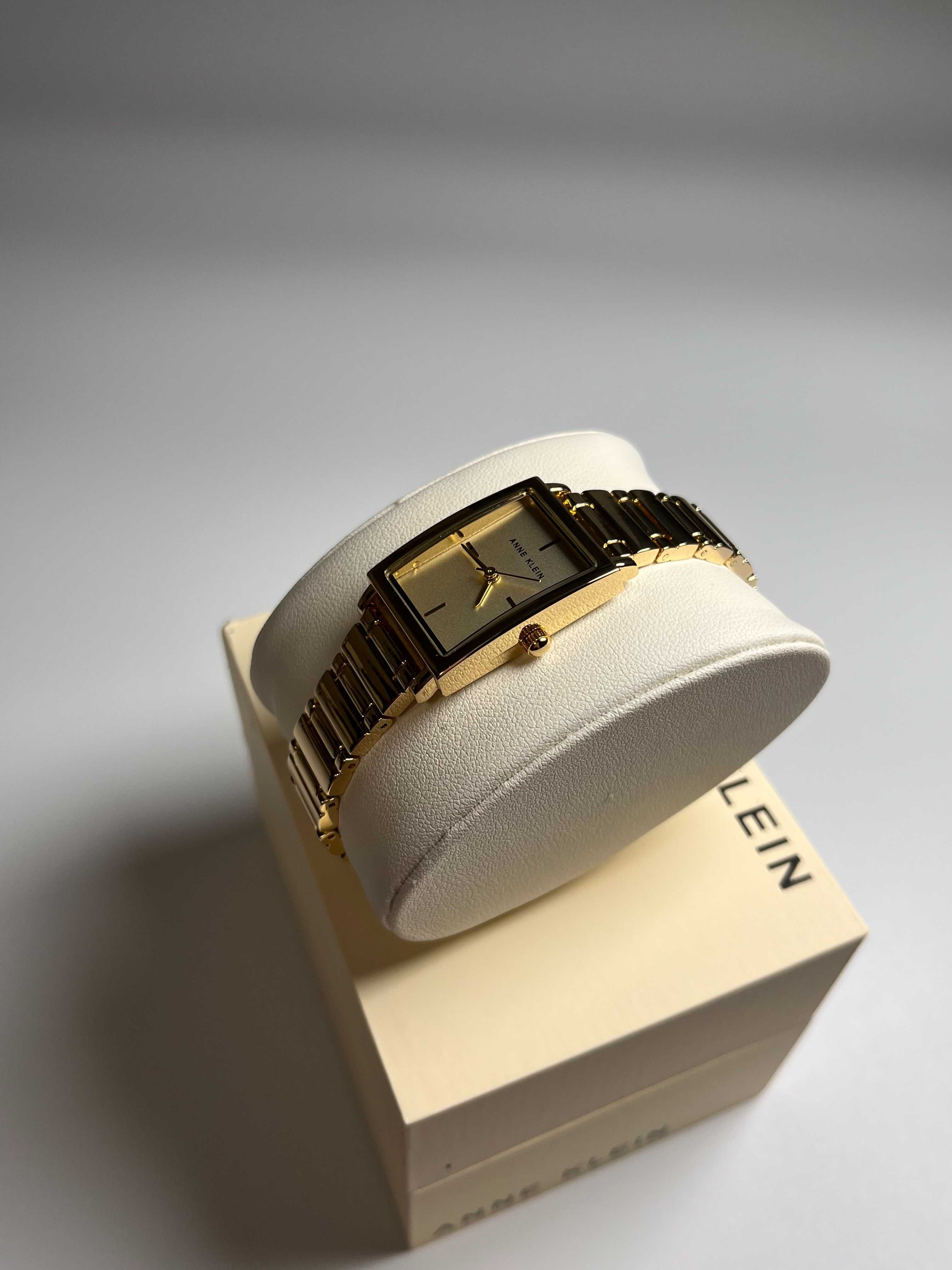 золотистий жіночий годинник AK/3762CHGB, годинник анна кляйн, часы