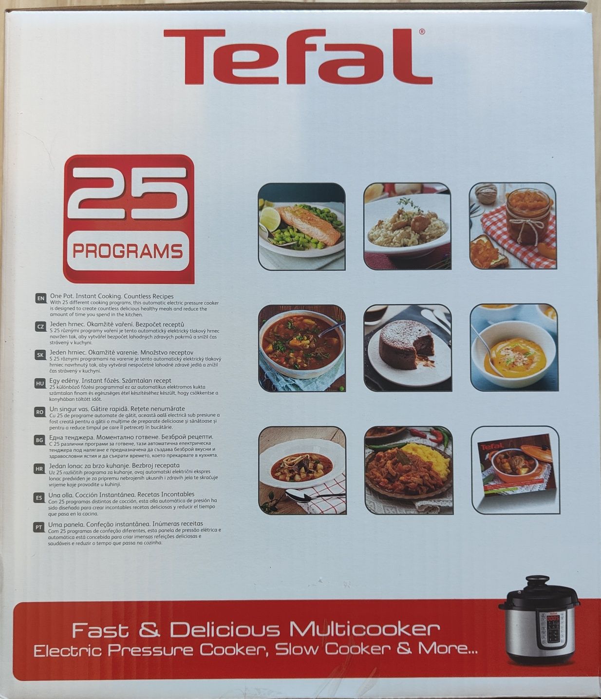 Multicooker szybkowar Tefal Core Range. Nowy.

Model: CY505E