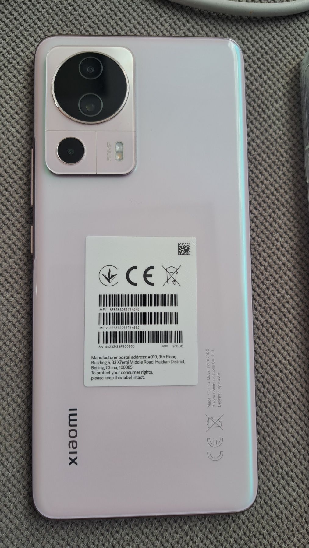 Xiaomi 13 Lite  Pink