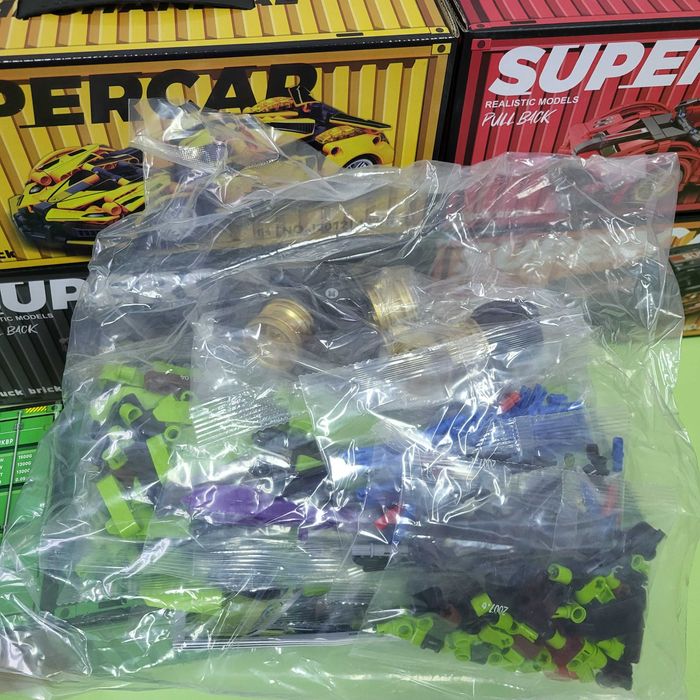 Лего машинка Technic Lego автомобіль суперкар в контейнерах авто