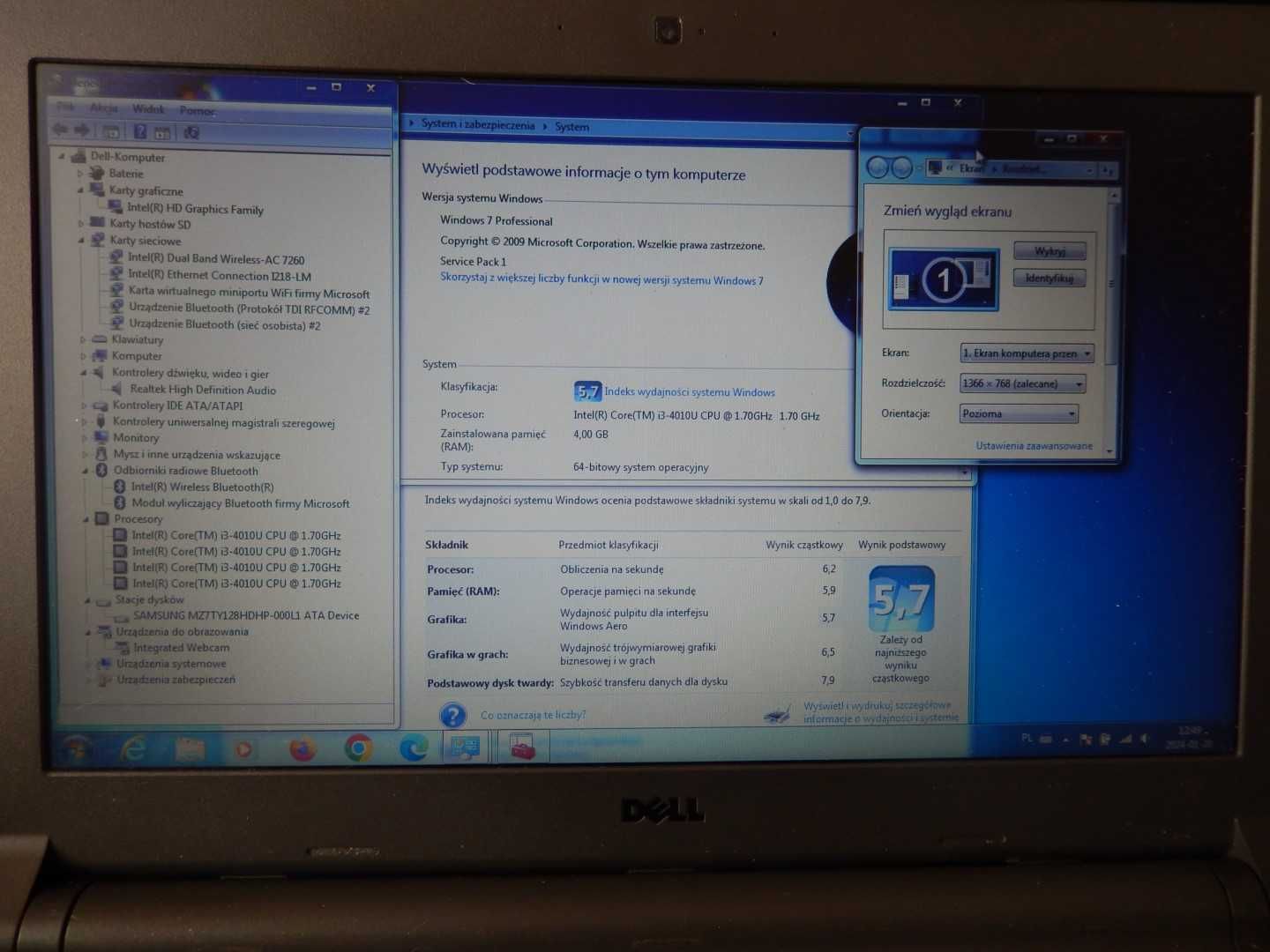 Laptop Dell 3340