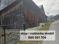 Skup starych desek stodół. Stare drewno