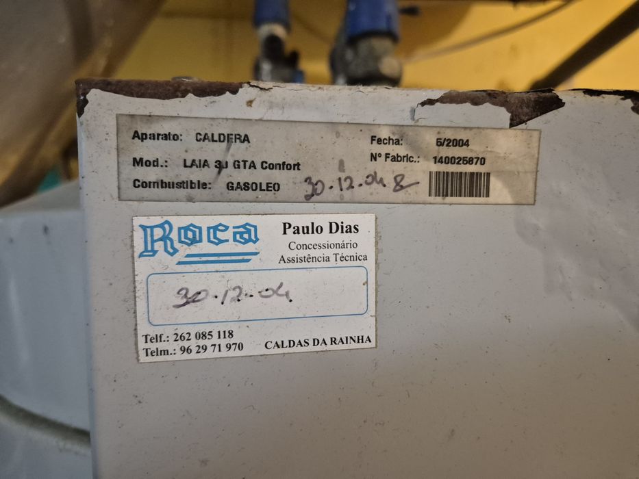 Caldeira a gasóleo