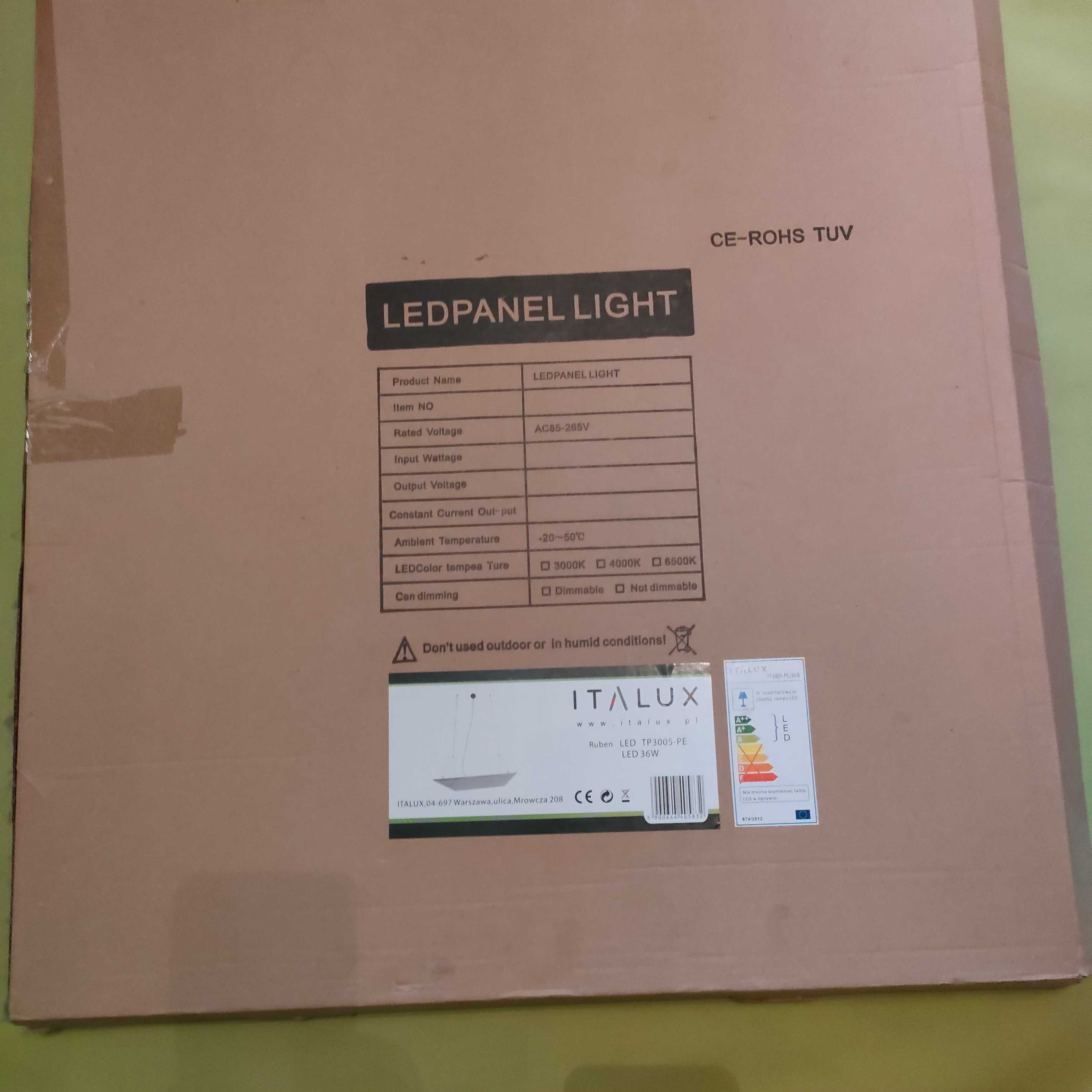 Plafon LED  LP-01 60x60