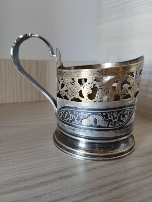 Подстаканник "Кубачи" (875 проба