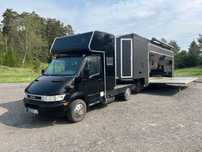 • Iveco Daily 35C13 • Cągnik z Przyczepą Sceniczną • Food Truck •