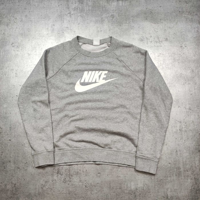 DAMSKA Bluza Nike Air MAX Nadruk Duże Logo bez Kaptura Codzienna Sport