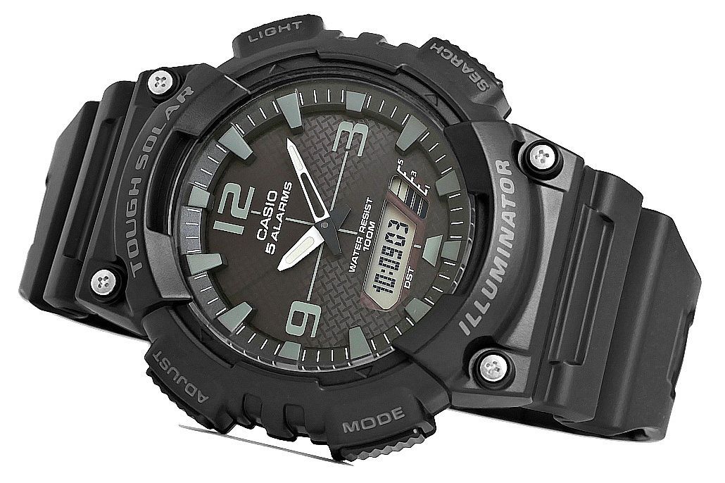 zegarek męski casio solar aq-s810w-1a2vdf