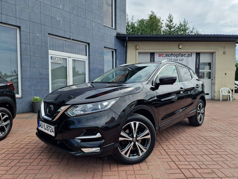 Nissan Qashqai Benzyna Ledy Navigacja Kamera 360 Dach Panoramiczny Tempomat