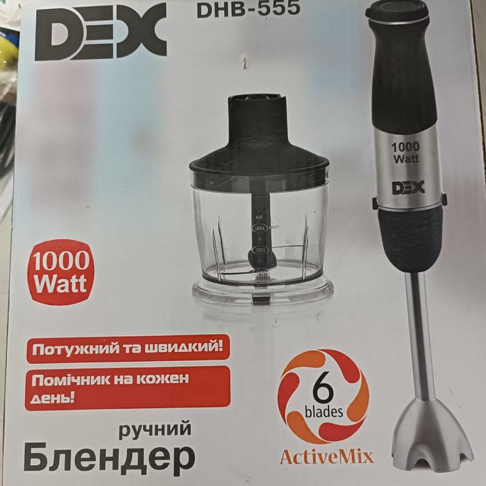 Блендер ручний Dex DHB-555 та DHB 575