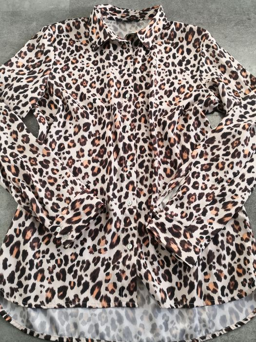 Koszula H&M print zwierzęcy