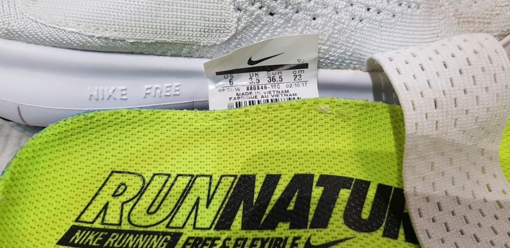 Nike Free RN Flyknit r. 36,5 Running