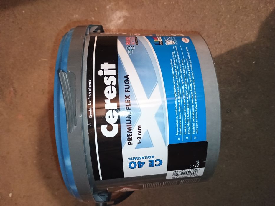 Fuga Ceresit czarna coal