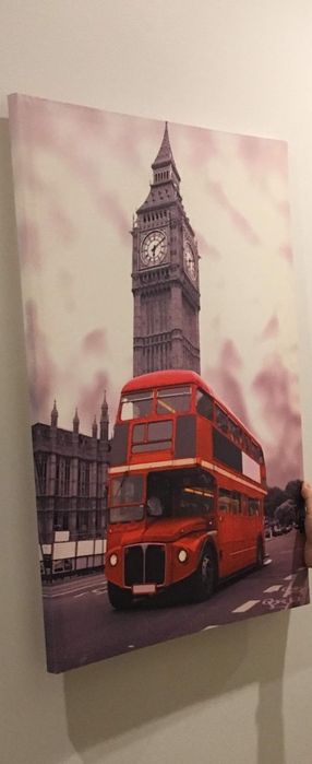 2 Telas imagens de Londres