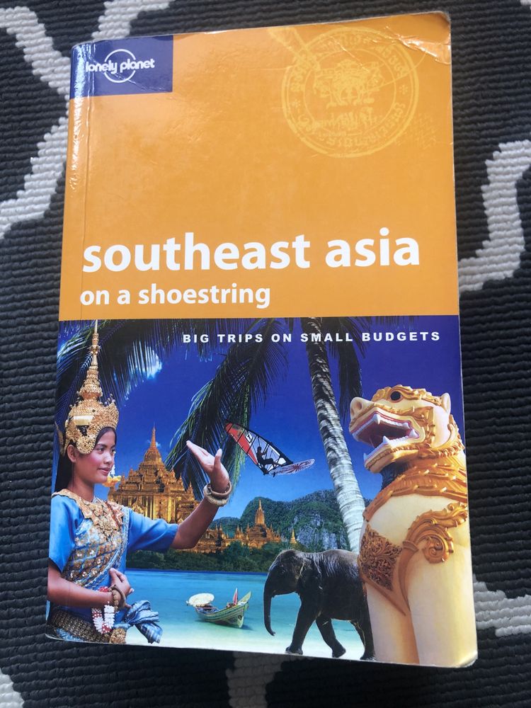 Southeast asia on na shoestring Lonely Planet Azja przewodnik