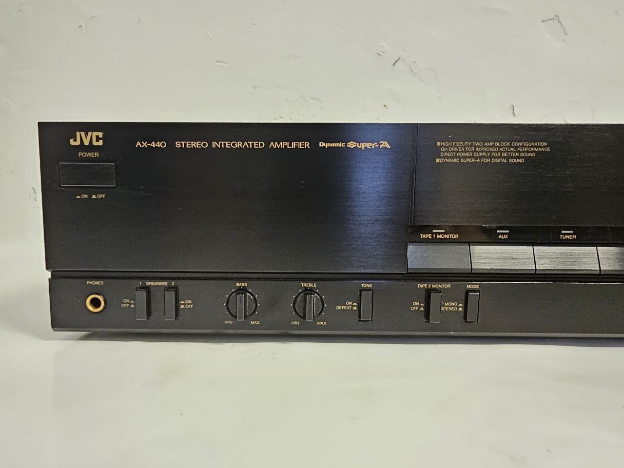 Wzmacniacz stereo JVC - AX 440, 2*75 Watt,  Japan