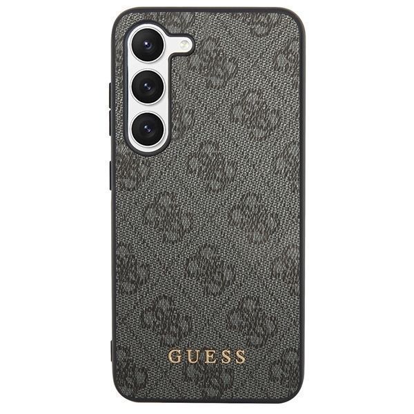 Guess Guhcs23Mg4Gfgr S23+ S916 Szary/Grey Hardcase 4G Metal Gold Logo