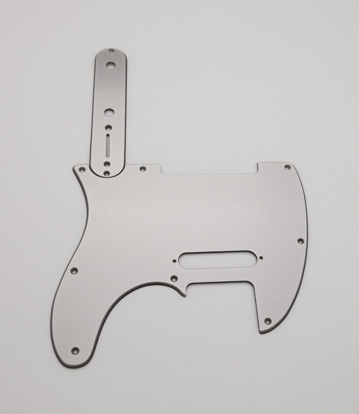 Pickguard prateado de 8 furos para Fender Telecaster US/MEX - Acrílico