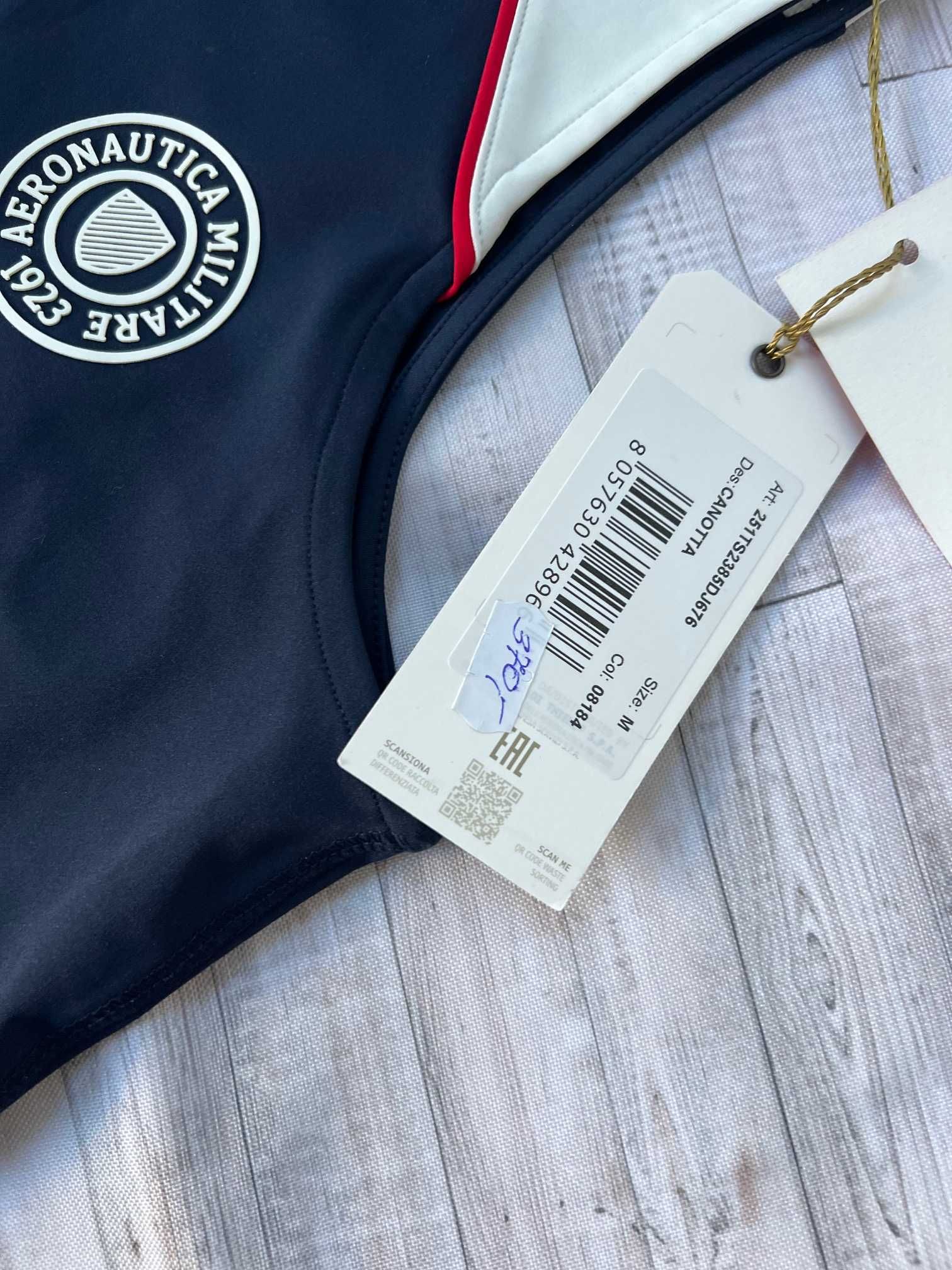 AM Aeronautica Militare zestaw sportowy na siłownię legginsy top nowe