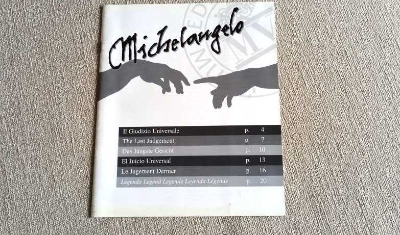 Livro e Slides – Michelangelo – “Il Giudizio Universale”