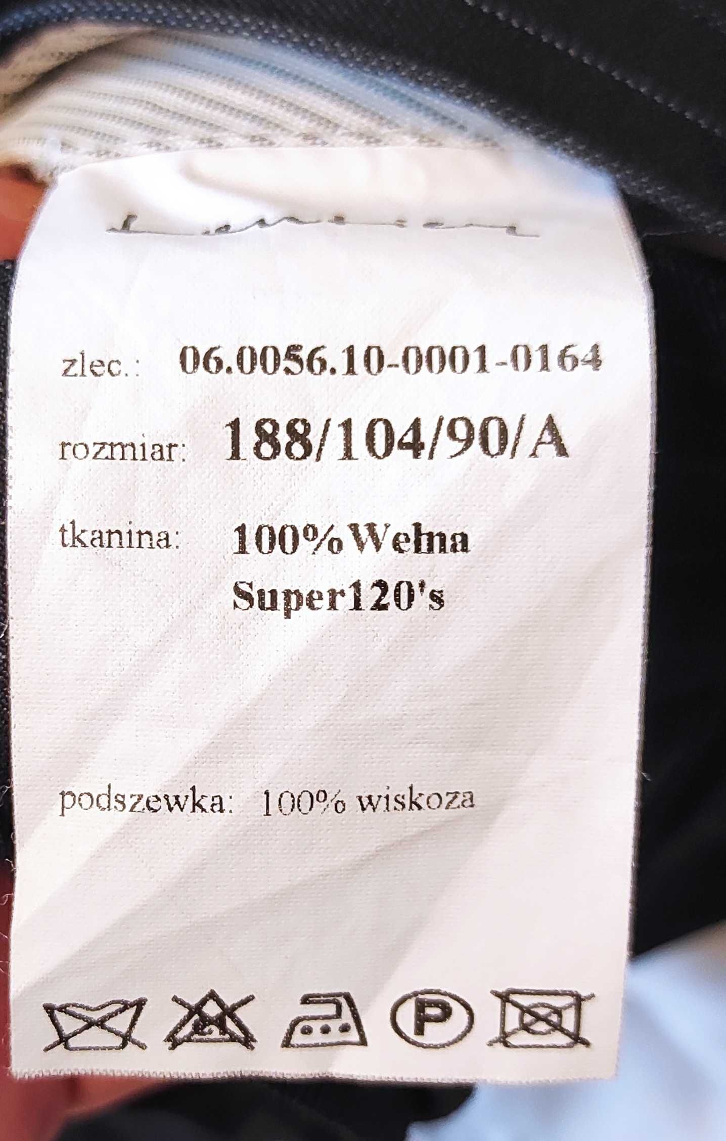 Garnitur Lantier dwuczęściowy 188/104/90 wełna Super 120