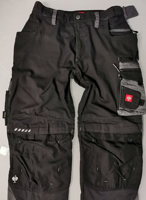 Spodnie robocze Engelbert Strauss es motion. Grafitowe, rozm 52