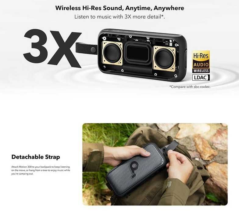 Bluetooth блютуз колонка Anker Soundcore Motion 300, Model A3135