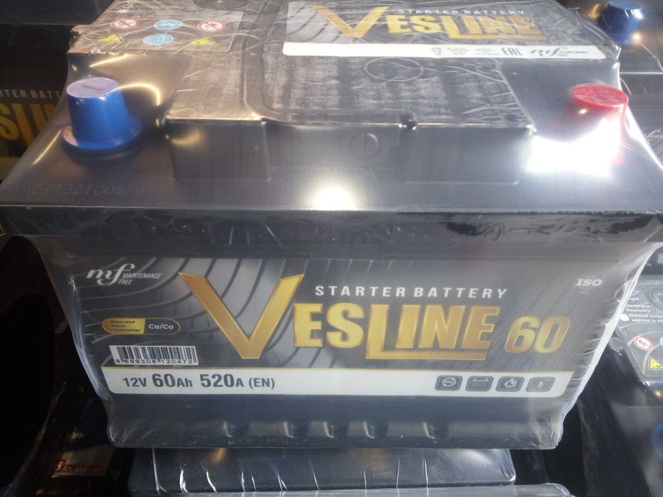 Akumulator 12V 60Ah/520A Vesline nowy Kielce!!! PROMOCJA!!!