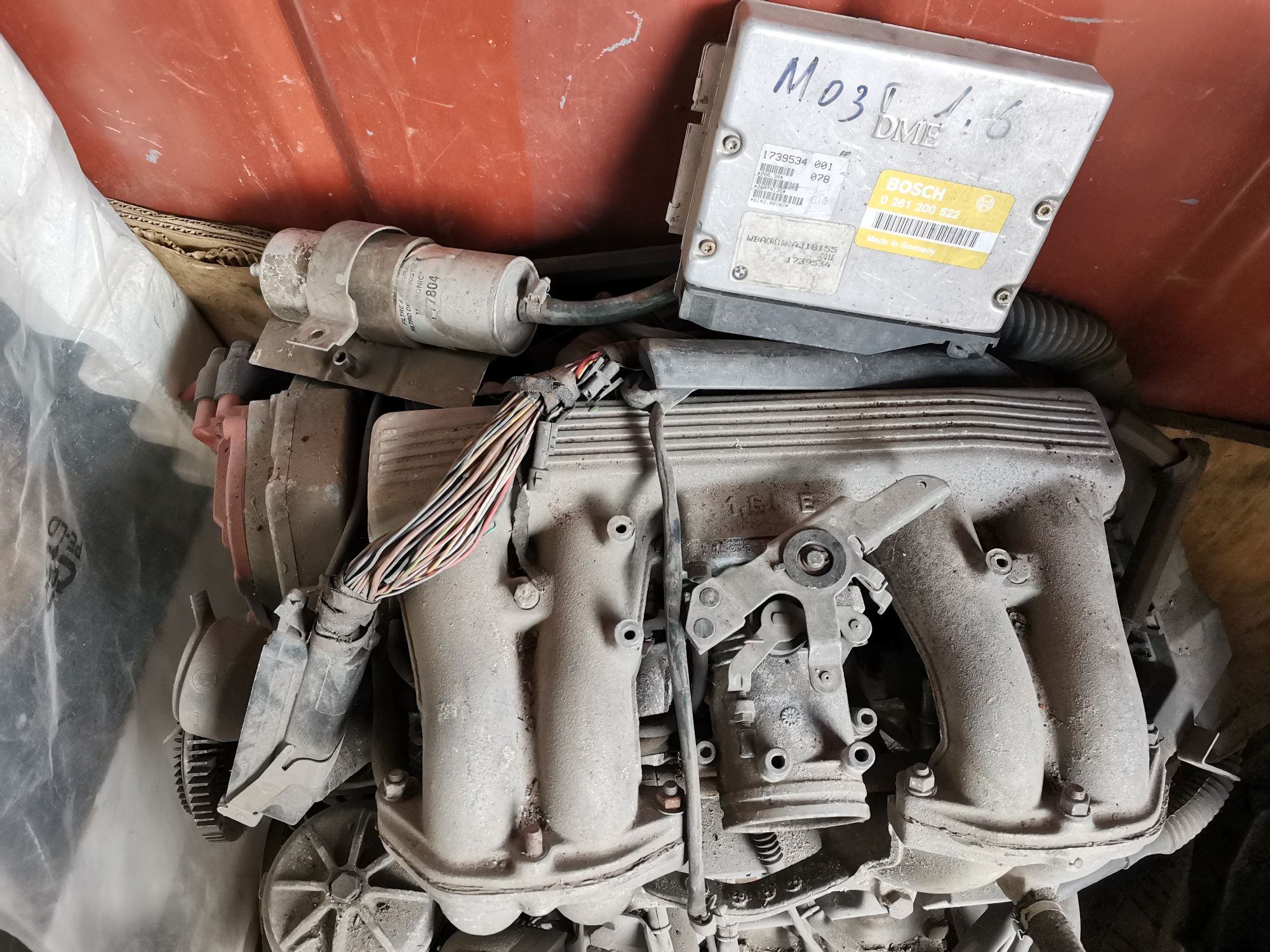 Двигатель bmw e36 m40 1.6