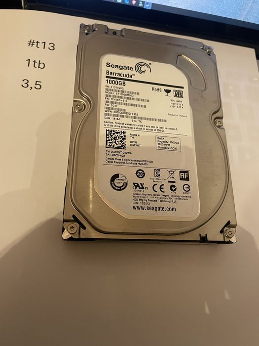 Dysk twardy 1tb 3,5 sprawny #t13
