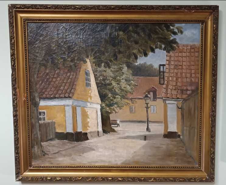 Obraz olej na płótnie podpisany z 1937 roku