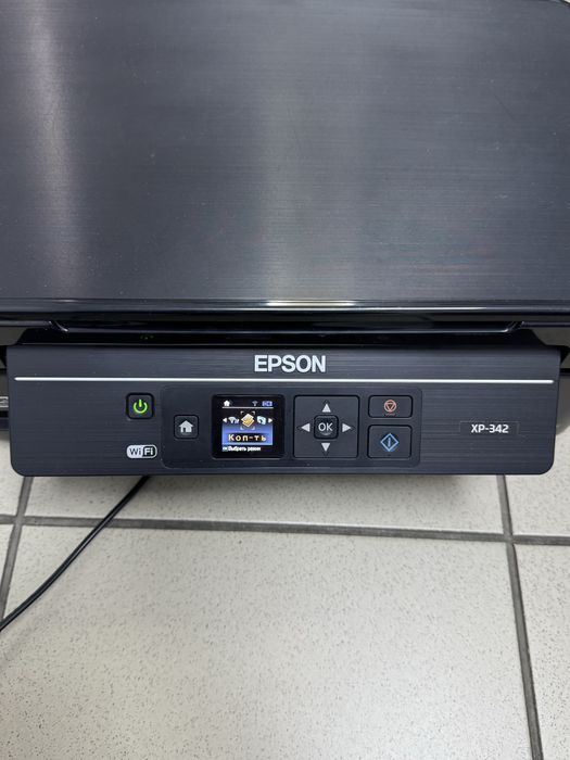 Принтер Epson XP-342 з СНПЧ в гарному стані