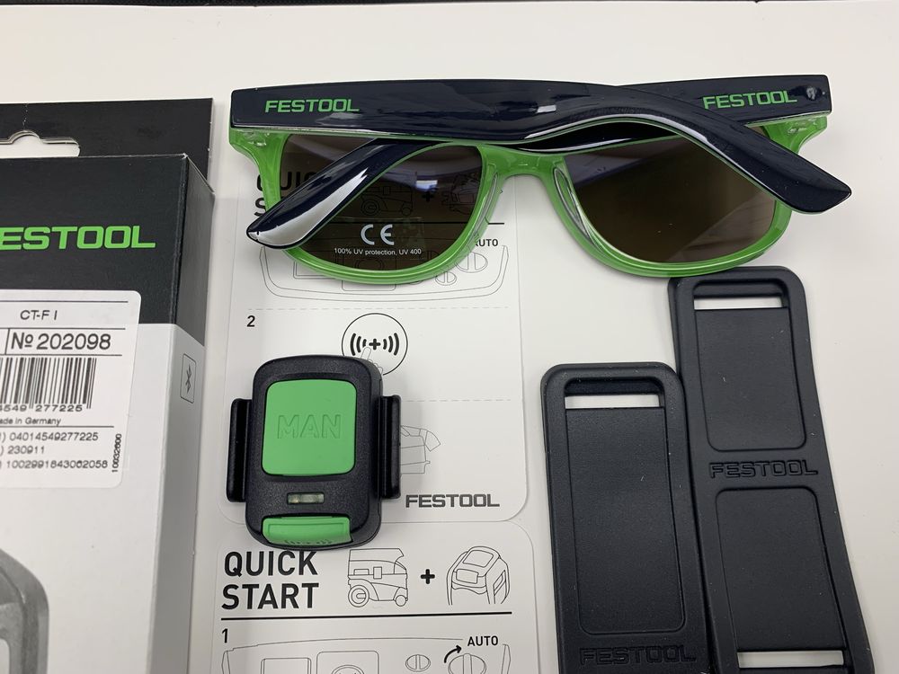 FESTOOL Pilot Bluetooth CT-F I 202098 + okulary FESTOOL gratis F-VAT