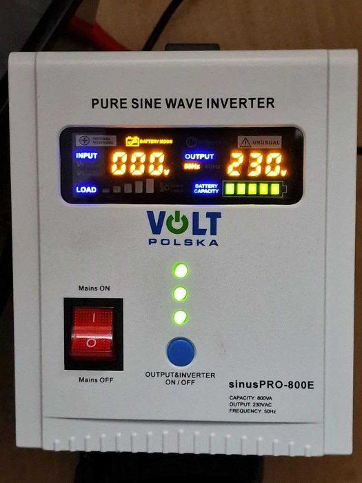Zasilacz awaryjny VOLT Polska sinusPRO-800E