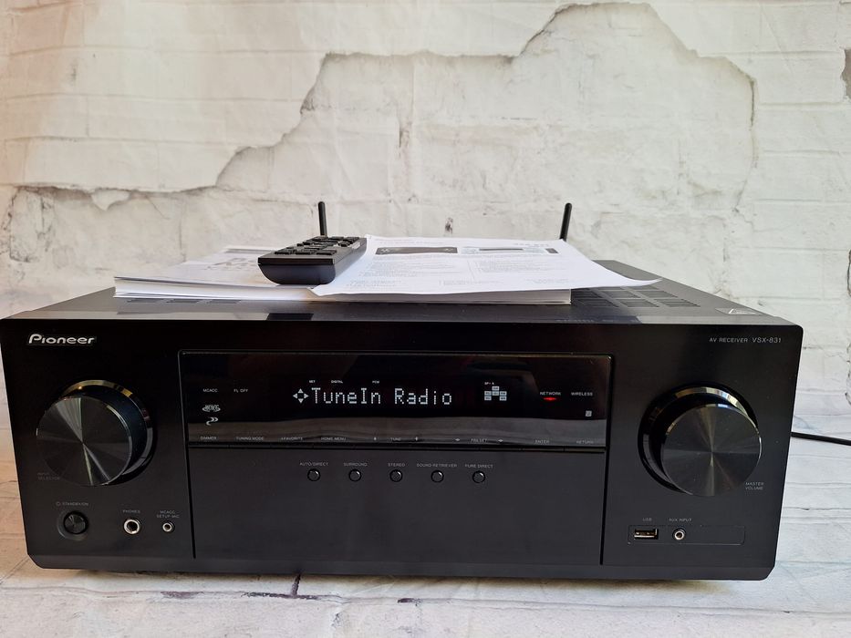 Amplituner 5.2 Pioneer VSX-831  130W 4k HDCP2.2  Hi-Res wifi Bluetooth