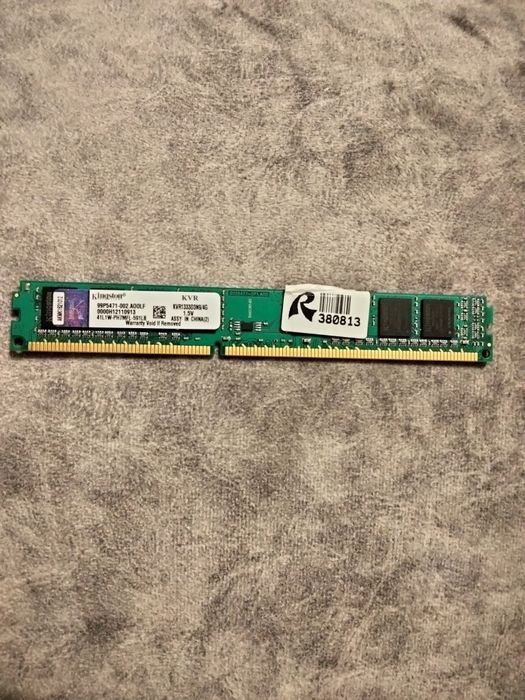 Оперативна пам'ять Kingston 4GB DDR3 1333MHz (KVR1333D3N9/4G).