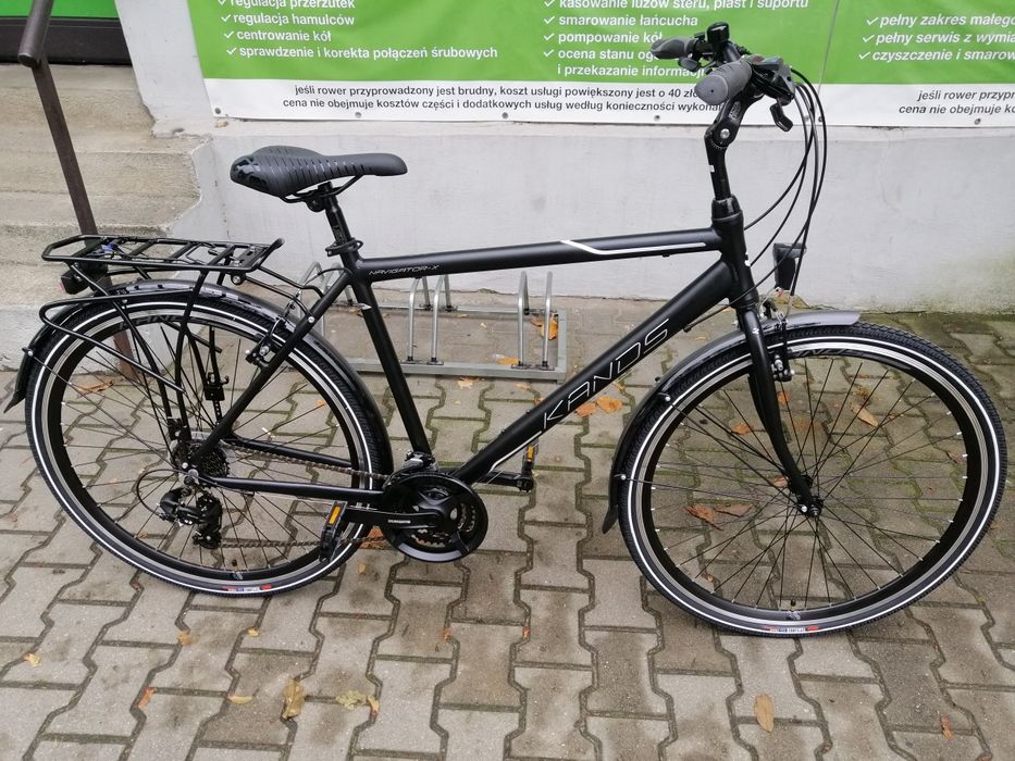 Nowy aluminiowy rower Kands Navigator/shimano/wygodny i lekki