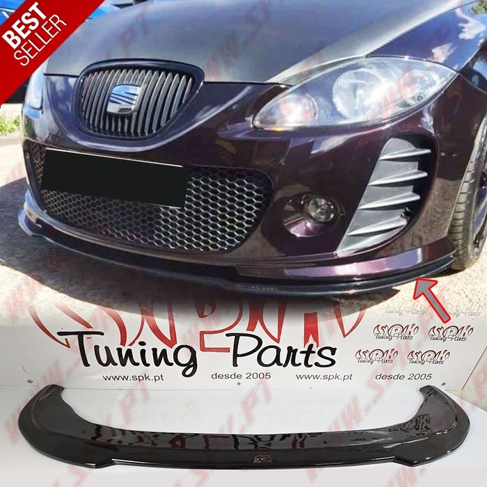 [PORTES GRÁTIS]* Lip Spoiler Frontal Seat Leon 1P FR / Cupra - Novo